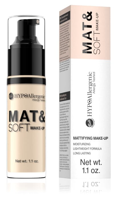 Гипоаллергенный тональный крем Bell Cosmetics Hypo Allergenic Mat&Soft ...