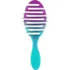 Щетка для быстрой сушки волос фиолетово-голубая Wet Brush Pro Flex Dry Teal Ombre, Тон: Teal Ombre