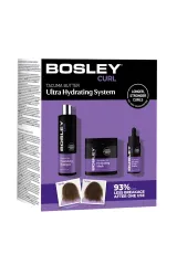 Набір проти стоншення та випадіння кучерявого волосся Bosley MD Curl Ultra Hydrating System