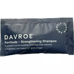Відновлювальний та зміцнювальний шампунь для волосся DAVROE Fortitude Strengthening Shampoo 15 мл, Об'єм: 15 мл