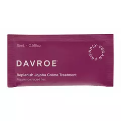 Відновлюючий крем з олією жожоба DAVROE Replenish Jojoba Creme Treatement 15 мл для зміцнення волосся, Об'єм: 15 мл