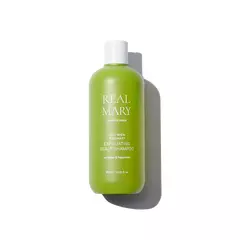 Глубокоочищающий отшелушивающий шампунь RATED GREEN Real Mary Cold Brew Rosemary Exfoliating Scalp Shampoo 400 мл с соком розмарина