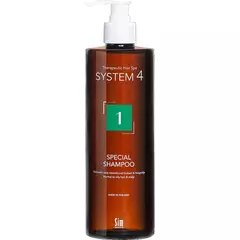 Шампунь Sim Sensitive System 4 №1 Special Shampoo 500 мл для нормальной кожи головы и склонной к жирности, Объем: 500 мл