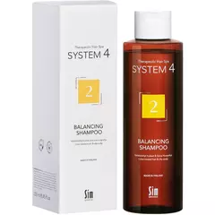 Шампунь Sim Sensitive System 4 №2 Balancing Shampoo 250 мл для сухого, фарбованого і пошкодженого волосся, Об'єм: 250 мл