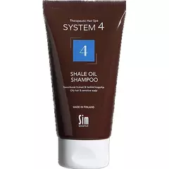 Шампунь Sim Sensitive System 4 №4 Shale Oil Shampoo 75 мл для жирної і чутливої шкіри голови, Об'єм: 75 мл