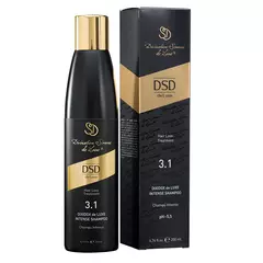 Интенсивный шампунь Диксидокс Де Люкс №3.1 DSD De Luxe Dixidox DeLuxe Intense Shampoo 200 мл для стимуляции роста и укрепления волос, Объем: 200 мл