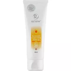 Солнцезащитный тональный крем-антиоксидант для лица Renew Sunscreen Cream SPF 30 Demi Make-Up 80 мл