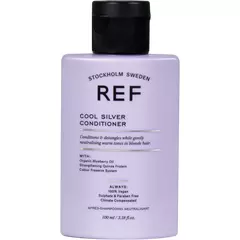 Кондиционер для светлых, обесцвеченных и седых волос REF Cool Silver Conditioner 100 мл с антижелтым эффектом, Объем: 100 мл