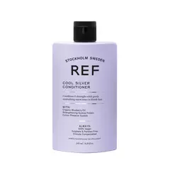Кондиционер для светлых, обесцвеченных и седых волос REF Cool Silver Conditioner 245 мл с антижелтым эффектом, Объем: 245 мл