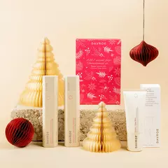 Набор для восстановления волос DAVROE Repair Senses Christmas Xmas Trios Pack with Chroma Clear Gloss
