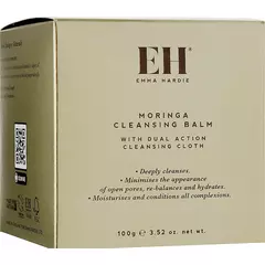 Очищувальний бальзам для обличчя з рушником Emma Hardie Moringa Cleansing Balm with Dual Action Cleansing Cloth 100 мл