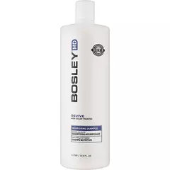 Поживний шампунь для тонкого нефарбованого волосся Bosley MD Bos Revive Nourishing Shampoo 1000 мл, Об'єм: 1000 мл