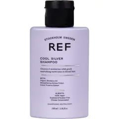 Шампунь для світлого, знебарвленного та сивого волосся REF Cool Silver Shampoo 100 мл з антижовтим ефектом, Об'єм: 100 мл