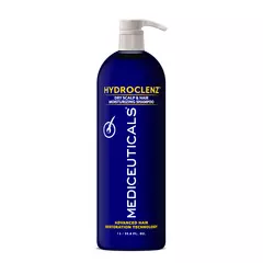 Шампунь против выпадения и утончения волос Mediceuticals Hydroclenz Advanced Hair Restoration Technology 1000 мл для сухой кожи головы, Объем: 1000 мл