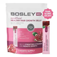 Дієтична добавка у формі желейної пластинки Bosley MD MendXtend Healthy Hair Growth Jelly Supplement Sticks 30 шт