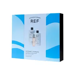 Подарунковий набір для зволоження волосся REF Gift Box Intense Hydrate Shampoo & Conditioner with Shine Elixir