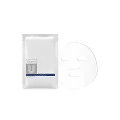 Тканинна відновлююча маска з вітаміном U CUSKIN Vitamin U Essence Soothing Mask 25 г