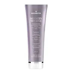Ультрарозгладжувальна маска для волосся з ефектом шовку Medavita Keratin Miracle Sleek Hair Mask 150 мл, Об'єм: 150 мл
