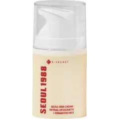 Антивіковий крем для обличчя з ретиналем K-SECRET SEOUL 1988 Cream Retinal Liposome 1% + Fermented Rice 50 мл