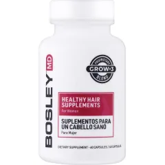 Диетическая добавка для роста здоровых волос у женщин Bosley MD Healthy Hair Supplements 60 капсул