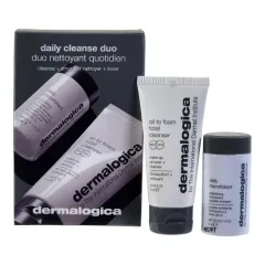 Тревел дуэт для очищения и гладкости кожи Dermalogica Daily Cleanse Duo, Объем: 15 мл