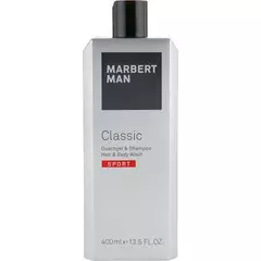 Шампунь и гель для душа Marbert Man Classic Sport Hair & Body Wash 400 мл