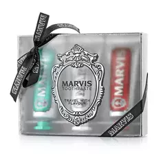 Подарунковий набір Marvis Toothpaste Travel Flavour Trio Gift 3*25 мл з зубними пастами трьох смаків
