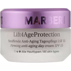 Антивіковий денний крем Marbert Lift4AgeProtection Firming Day Care with SPF 15 50 мл зміцнюючий