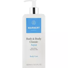 Молочко для тіла Marbert Bath & Body Classic Aqua Refreshing Soft Body Milk 400 мл класік аква освіжаюче