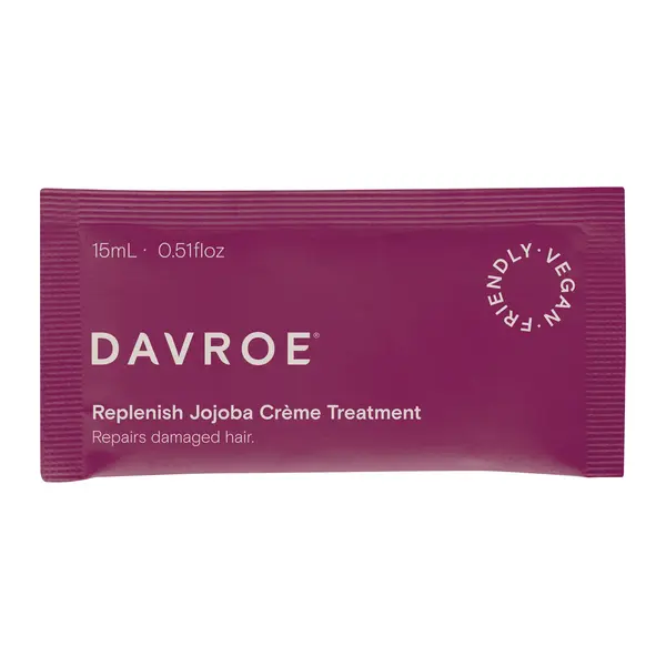 Восстанавливающий крем с маслом жожоба DAVROE Replenish Jojoba Creme Treatment 15 мл для укрепления волос, Объем: 15 мл