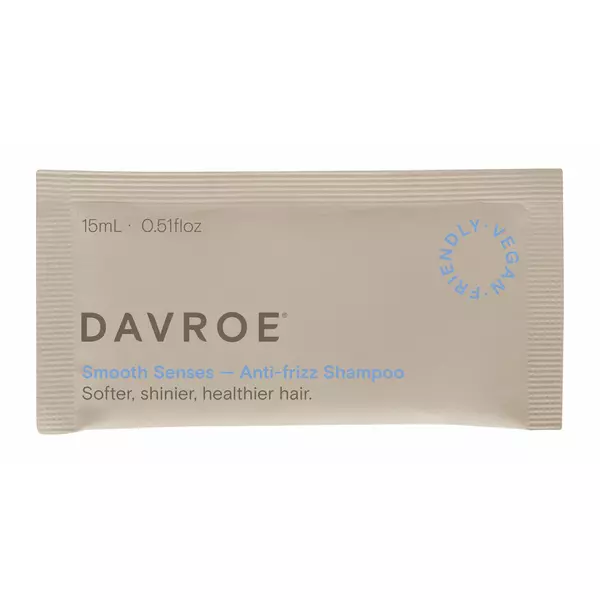 Розгладжуючий шампунь DAVROE Smooth Senses Anti-Frizz Shampoo 15 мл, Об'єм: 15 мл