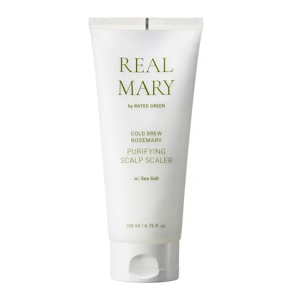 Очищаюча маска для шкіри голови з морською сіллю RATED GREEN Real Mary Cold Brew Rosemary Purifyng Scalp Scaler 200 мл, Об'єм: 200 мл