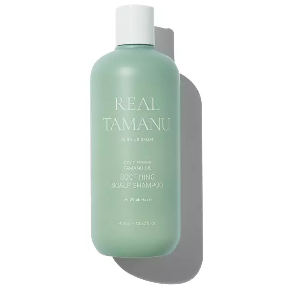 Заспокійливий шампунь з маслом таману RATED GREEN Real Tamanu Cold Pressed Tamanu Oil Soothing Scalp Shampoo 400 мл