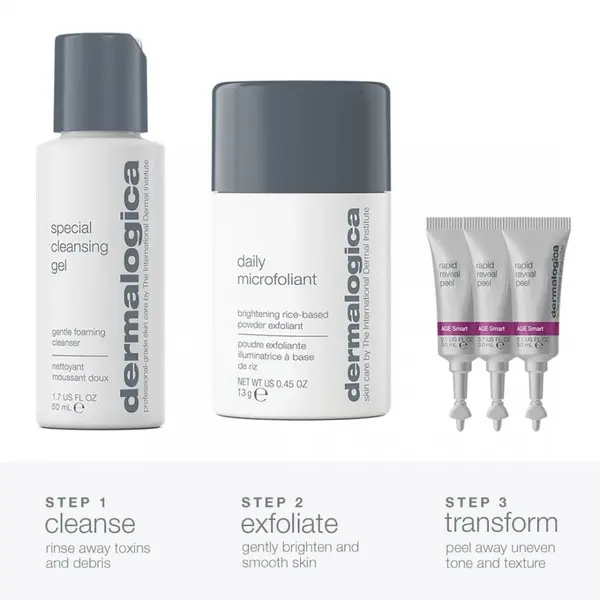 Набор Пилинг Идеальная кожа Dermalogica The peel power up set, изображение 2