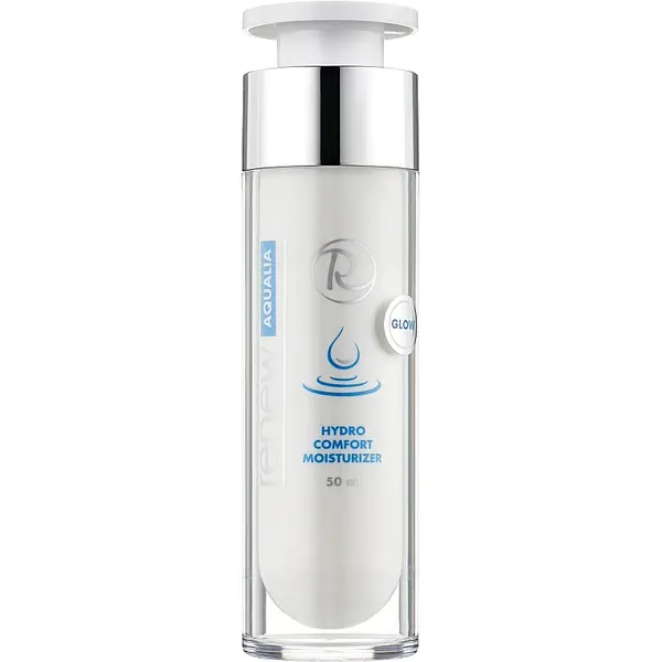 Зволожуючий крем Renew Aqualia Hydro Comfort Glow Moisturizer 50 мл для обличчя з іллюмінуючим ефектом