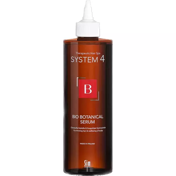 Сыворотка Sim Sensitive System 4 Bio Botanical Serum 500 мл био ботаническая для роста волос, Объем: 500 мл