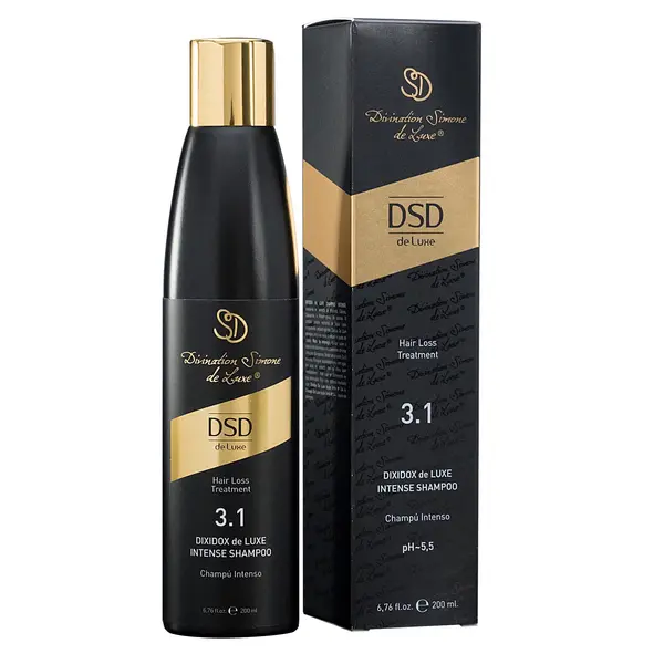 Інтенсивний шампунь Діксідокс Де Люкс № 3.1 DSD De Luxe Dixidox DeLuxe Intense Shampoo 200 мл для стимуляції росту та зміцнення волосся, Об'єм: 200 мл