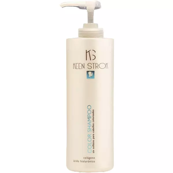 Безсульфатный шампунь для окрашенных волос Keen Strok Color Shampoo for Dyed Hair 1000 мл, Объем: 1000 мл