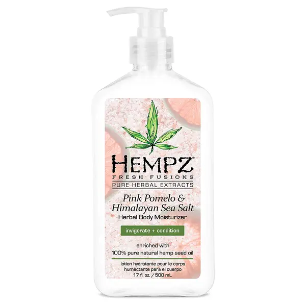 Молочко для тіла Рожеве Помело-Гімалайська сіль HEMPZ Pink Pomelo & Himalayan Sea Salt Herbal Body Moisturizer 500 мл, Об'єм: 500 мл