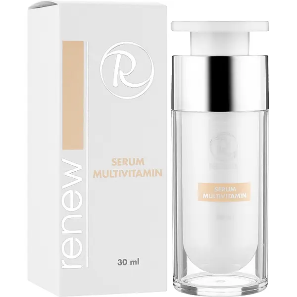 Мультивітамінна сироватка для інтенсивного живлення обличчя Renew Golden Age Multivitamin Serum 30 мл, зображення 2