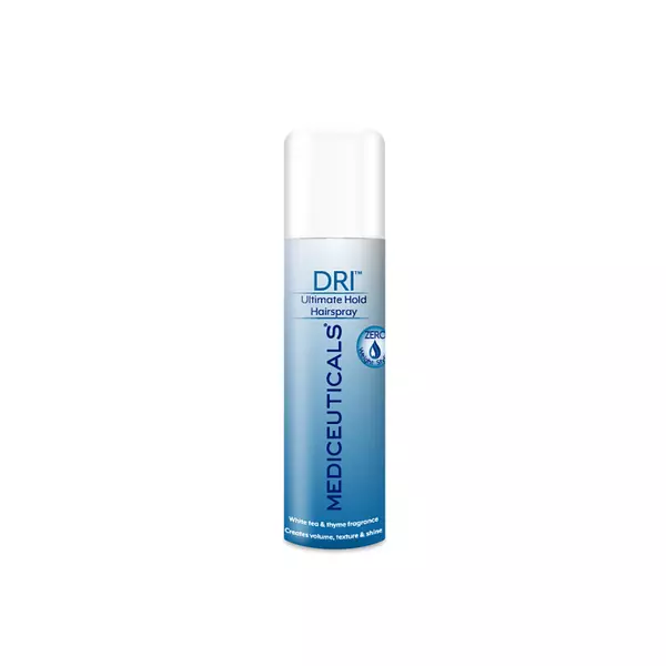 Невесомый лак для волос оптимальной фиксации Mediceuticals DRI Ultimate Hold Hairspray 57 мл, Объем: 57 мл