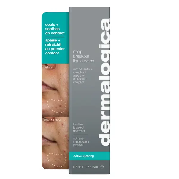 Рідкий пластир для лікування акне Dermalogica Deep Аcne Invisible Liquid Patch 15 мл, зображення 2