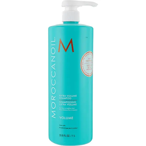 Шампунь для об'єму Moroccanoil Extra Volume Shampoo 1000 мл, Об'єм: 1000 мл