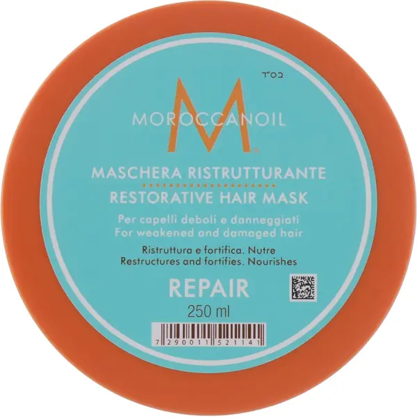 Восстанавливающая маска Moroccanoil Restorative Repair Hair Mask 250 мл, Объем: 250 мл