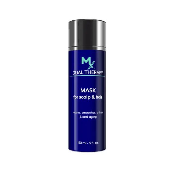 Відновлююча та антивікова маска для волосся і шкіри голови Mediceuticals MX Dual Therapy Mask For Scalp And Hair 150 мл, Об'єм: 150 мл