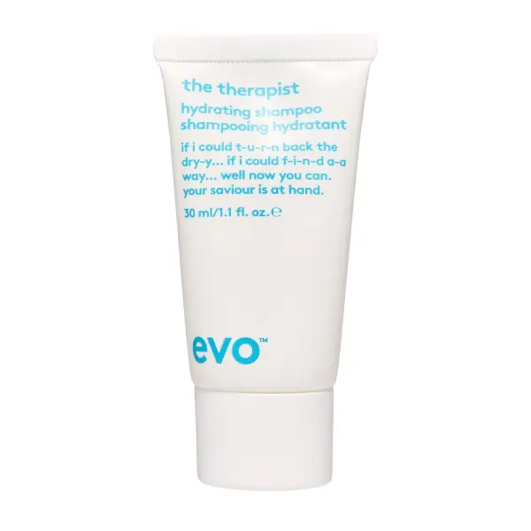 Зволожуючий шампунь EVO The Therapist Hydrating Shampoo 30 мл, Об'єм: 30 мл