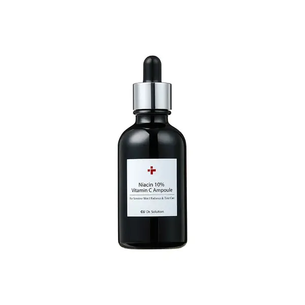 Ампула с ниацинамидом 10% и витамином C CUSKIN Dr.Solution Niacin 10% Vitamin C Ampoule 50 мл