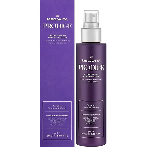Флюид для мгновенной реконструкции волос Medavita Prodige Instant Repair Hair Perfector 150 мл, изображение 2