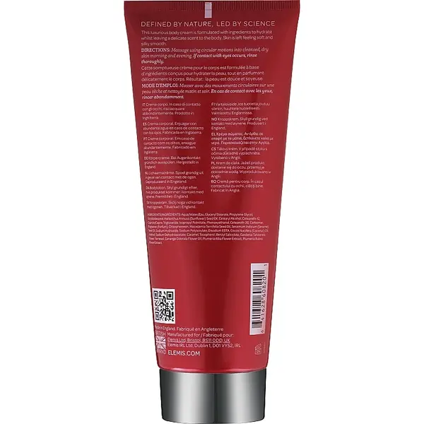 Крем для тіла Франжипані-Моної ELEMIS Frangipani Monoi Body Cream 200 мл, зображення 2