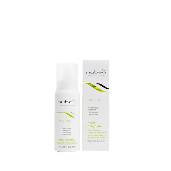 Маска для фарбованого та освітленого волосся Nubea Sustenia Colored And Chemically Treated Hair Mask 200 мл, Об'єм: 200 мл